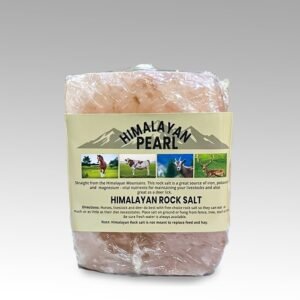 Himalayan Pearl branded Himalayan rock salt block packaging